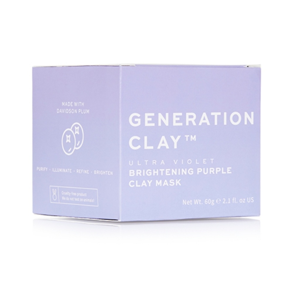 Ultra Violet Brightening Purple Clay Mask